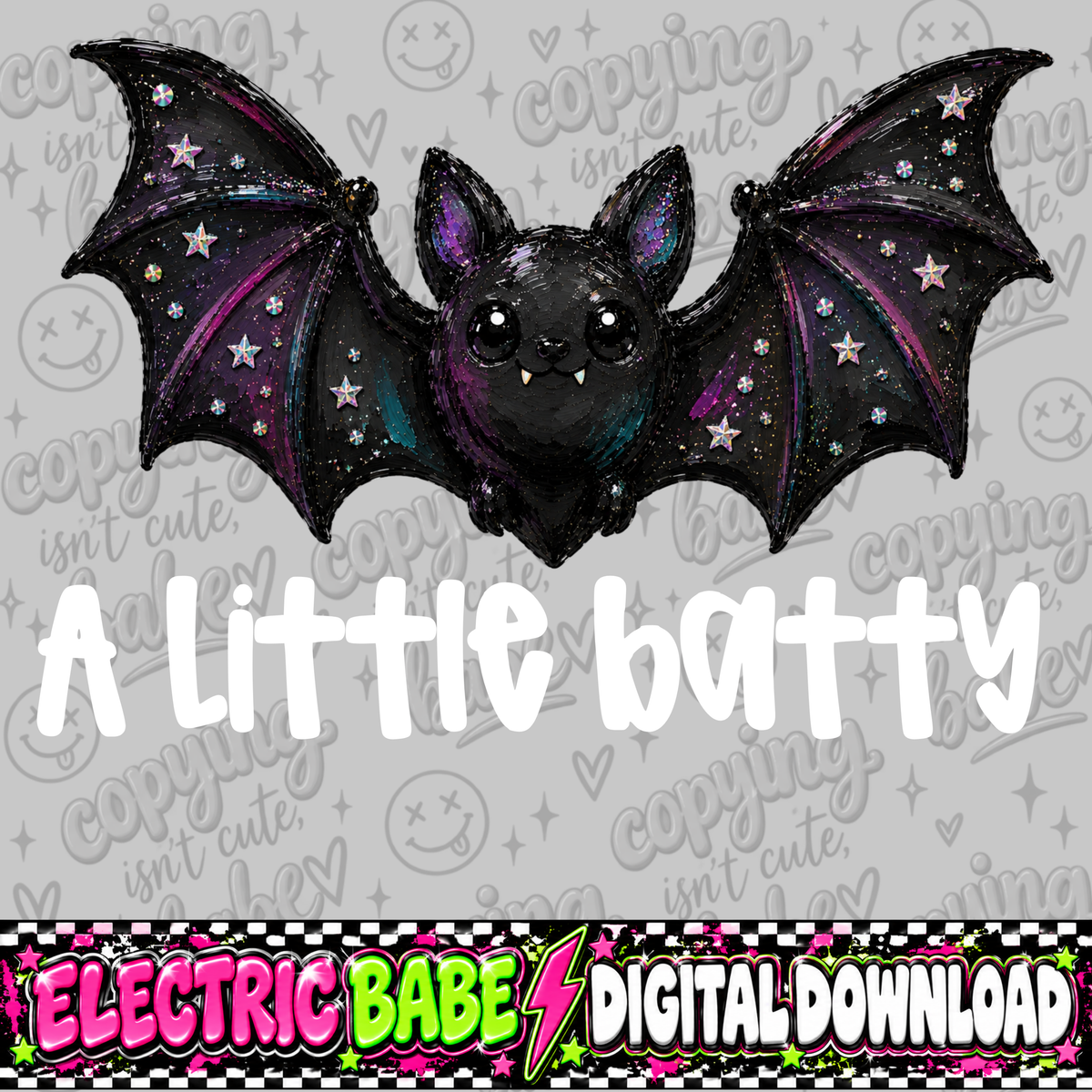 A little batty PNG