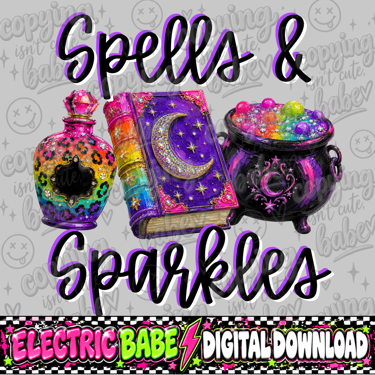 Spells & Sparkles PNG