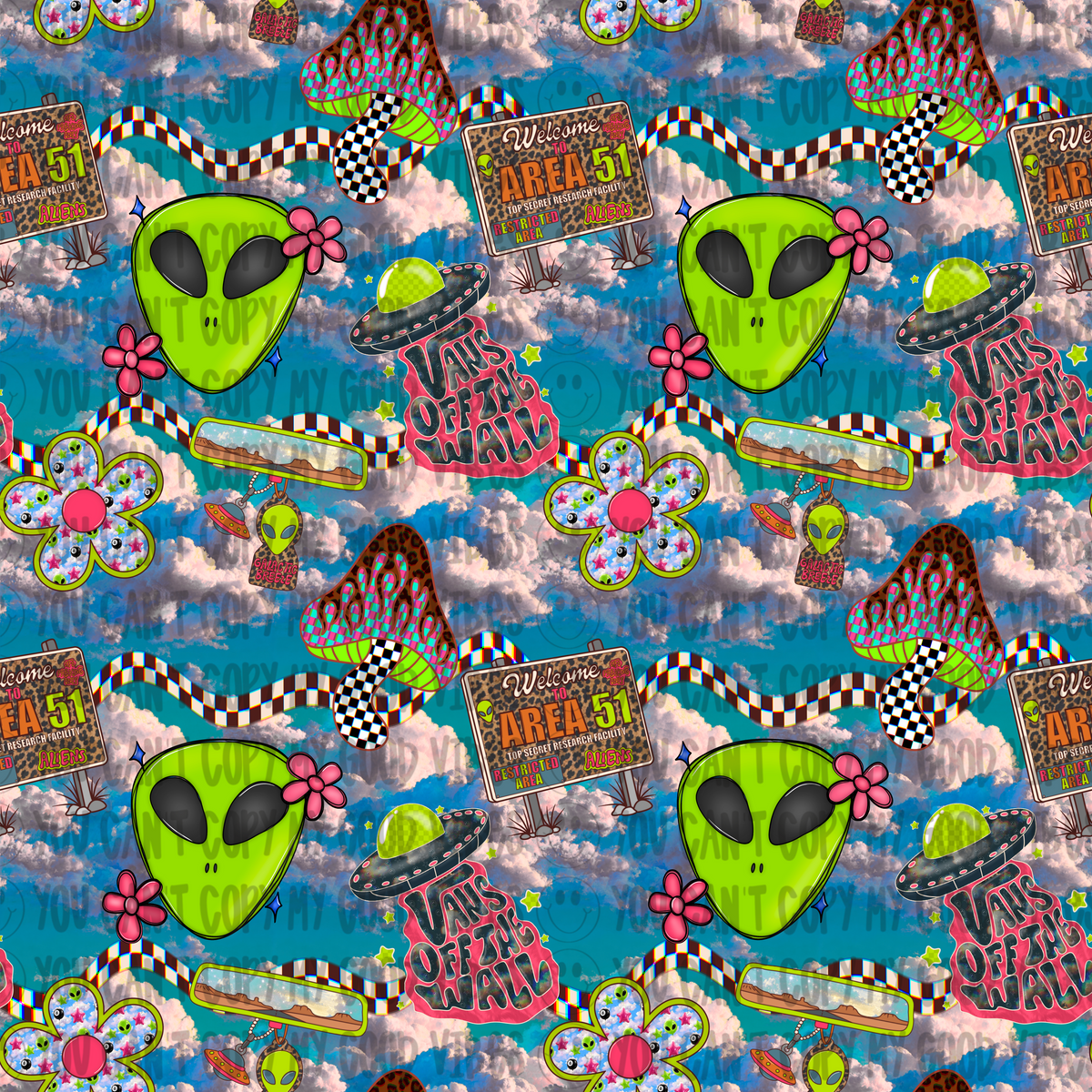 Alien world seamless