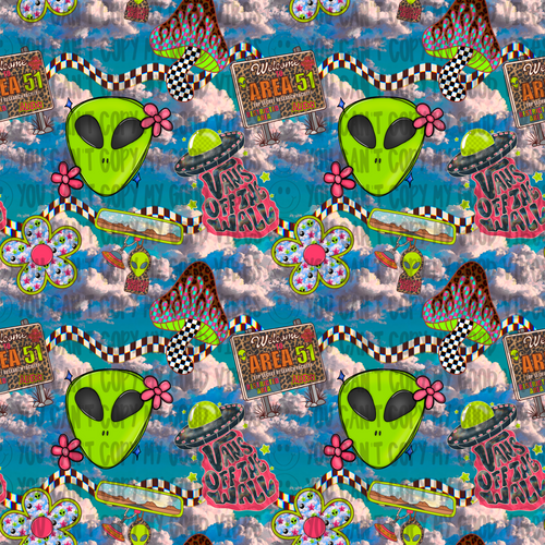 Alien world seamless