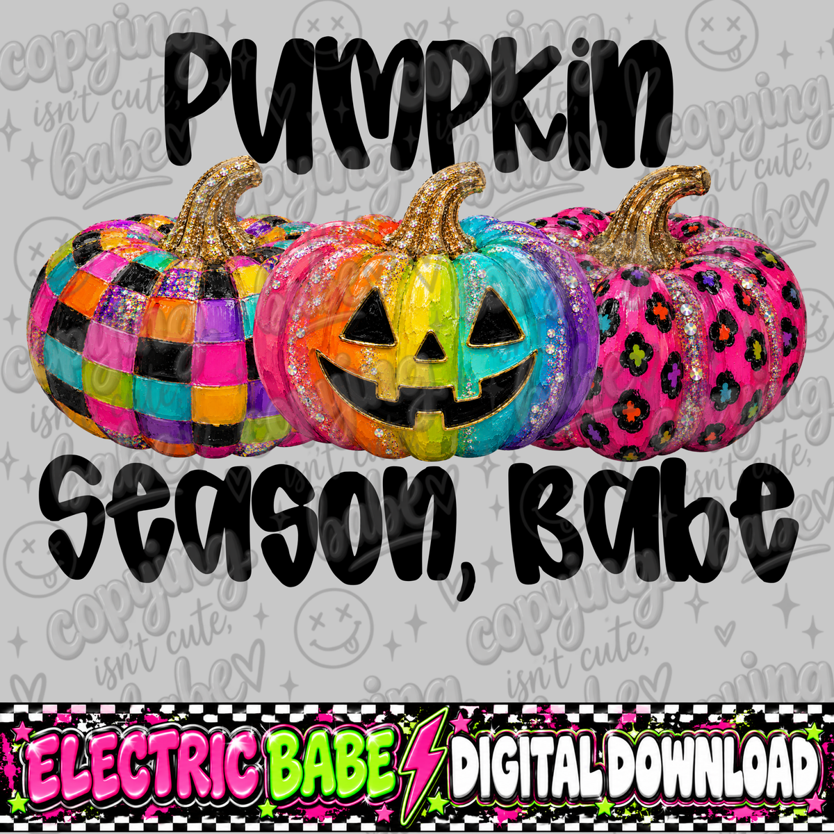 Pumpkin season babe PNG