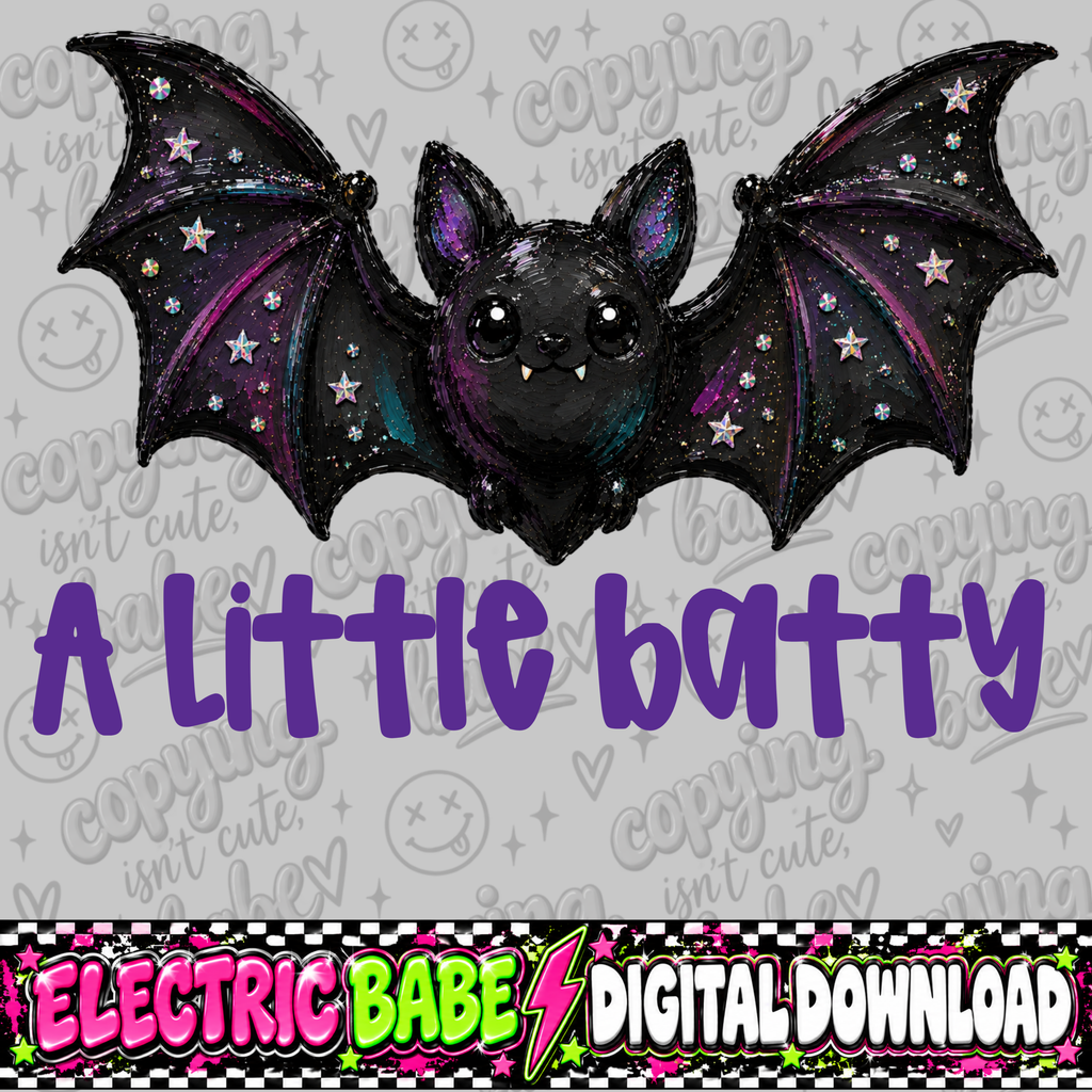 A little batty PNG