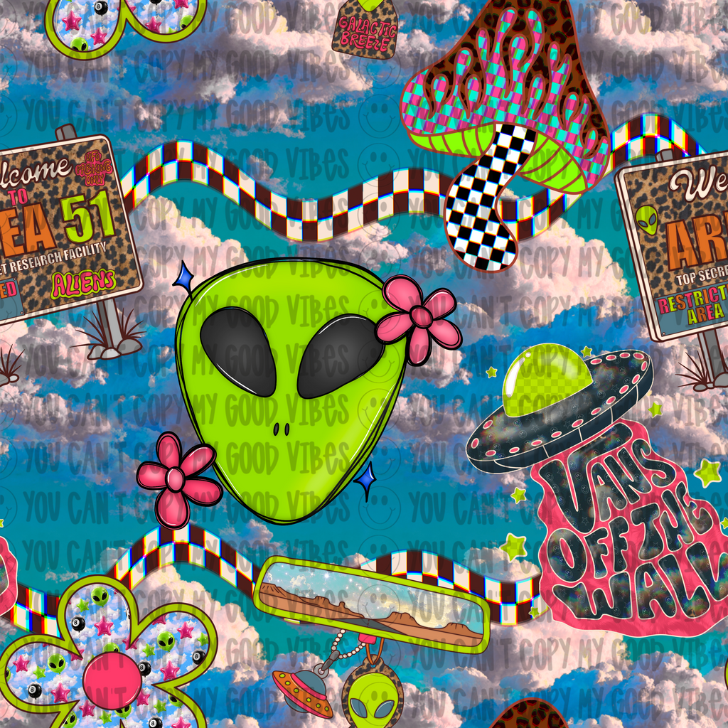 Alien world seamless