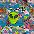 Alien world seamless