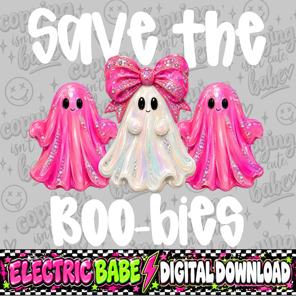 Save the Boo-Bies PNG
