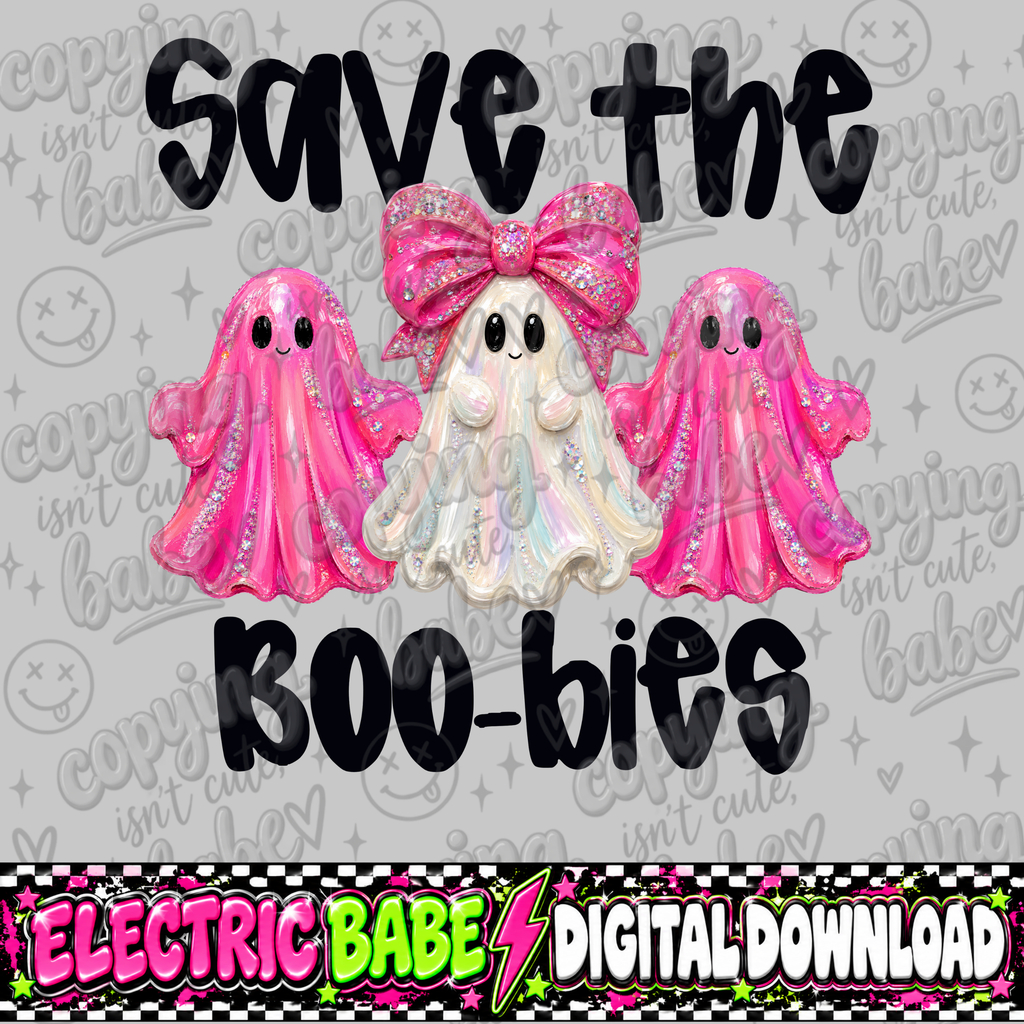 Save the Boo-Bies PNG