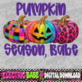 Pumpkin season babe PNG