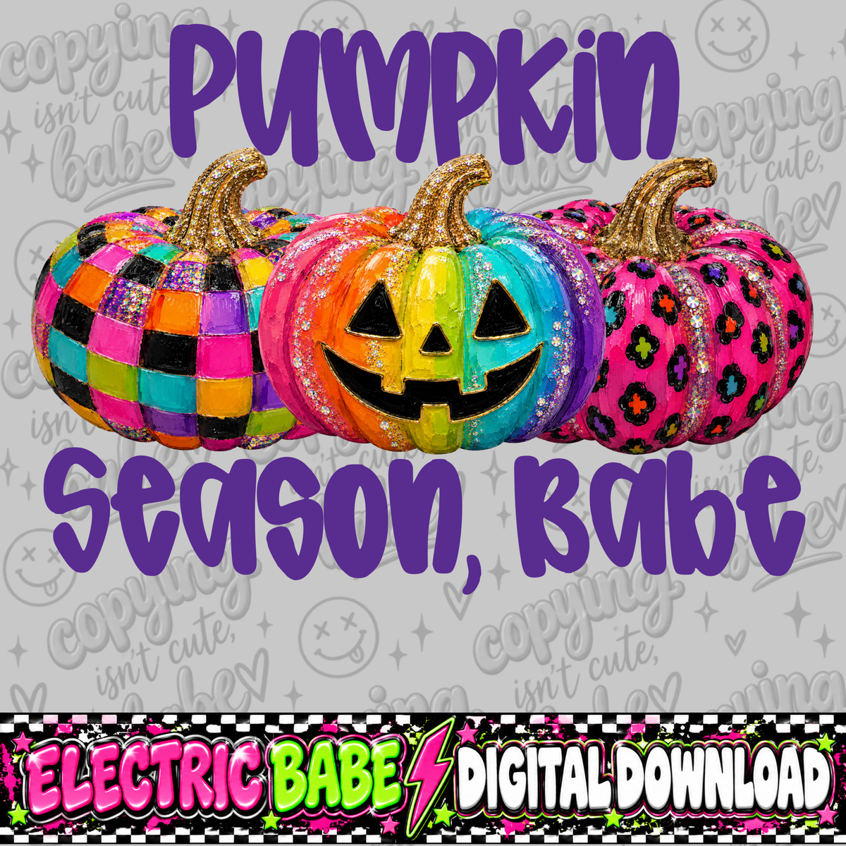 Pumpkin season babe PNG