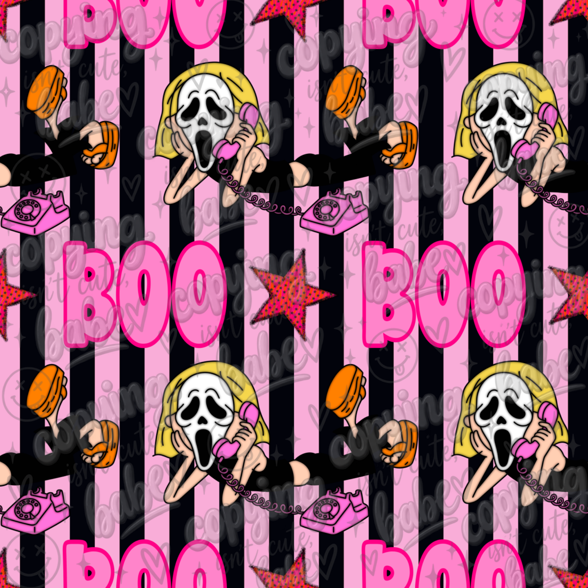 BLACK BOO STRIPES