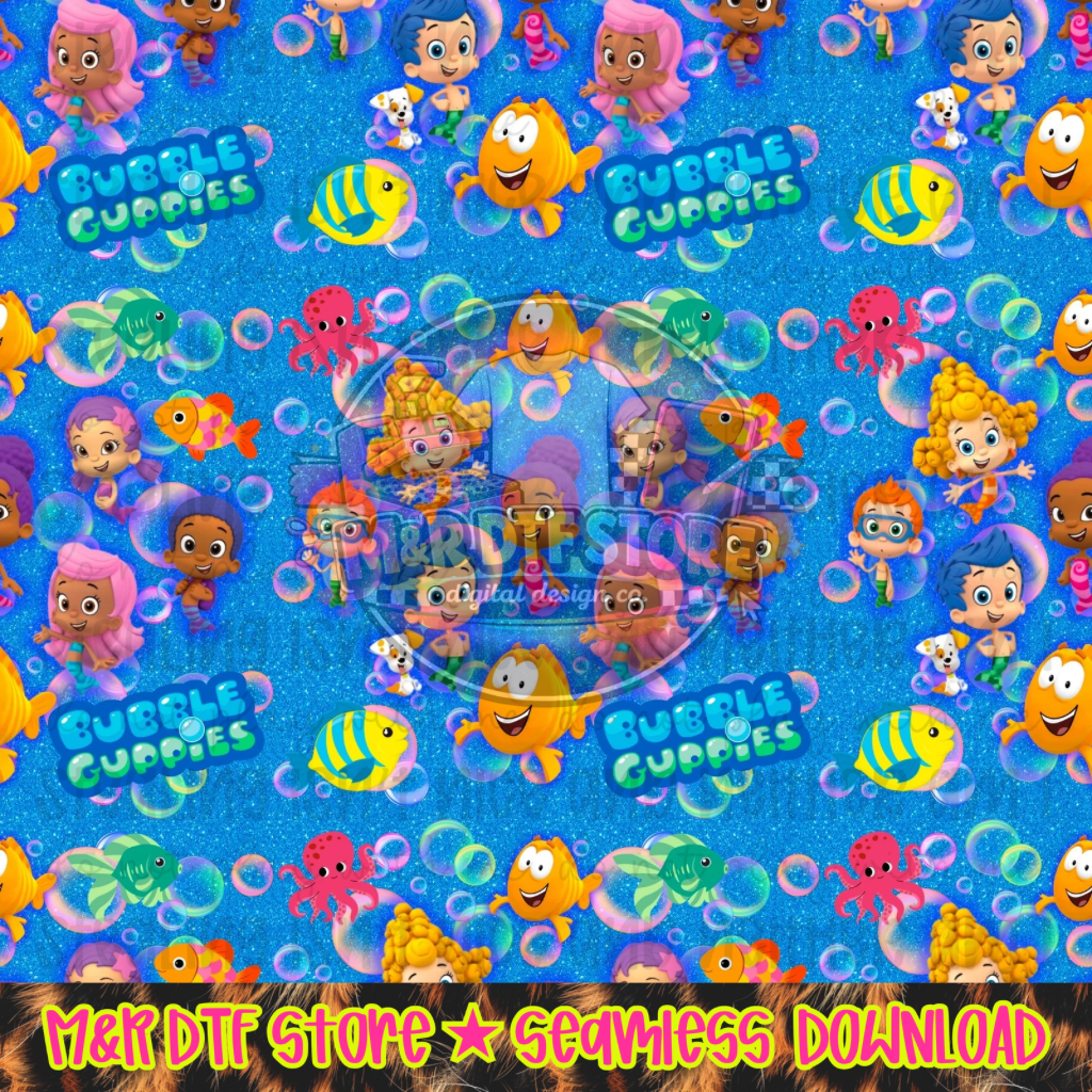 Bubbleguppy seamless