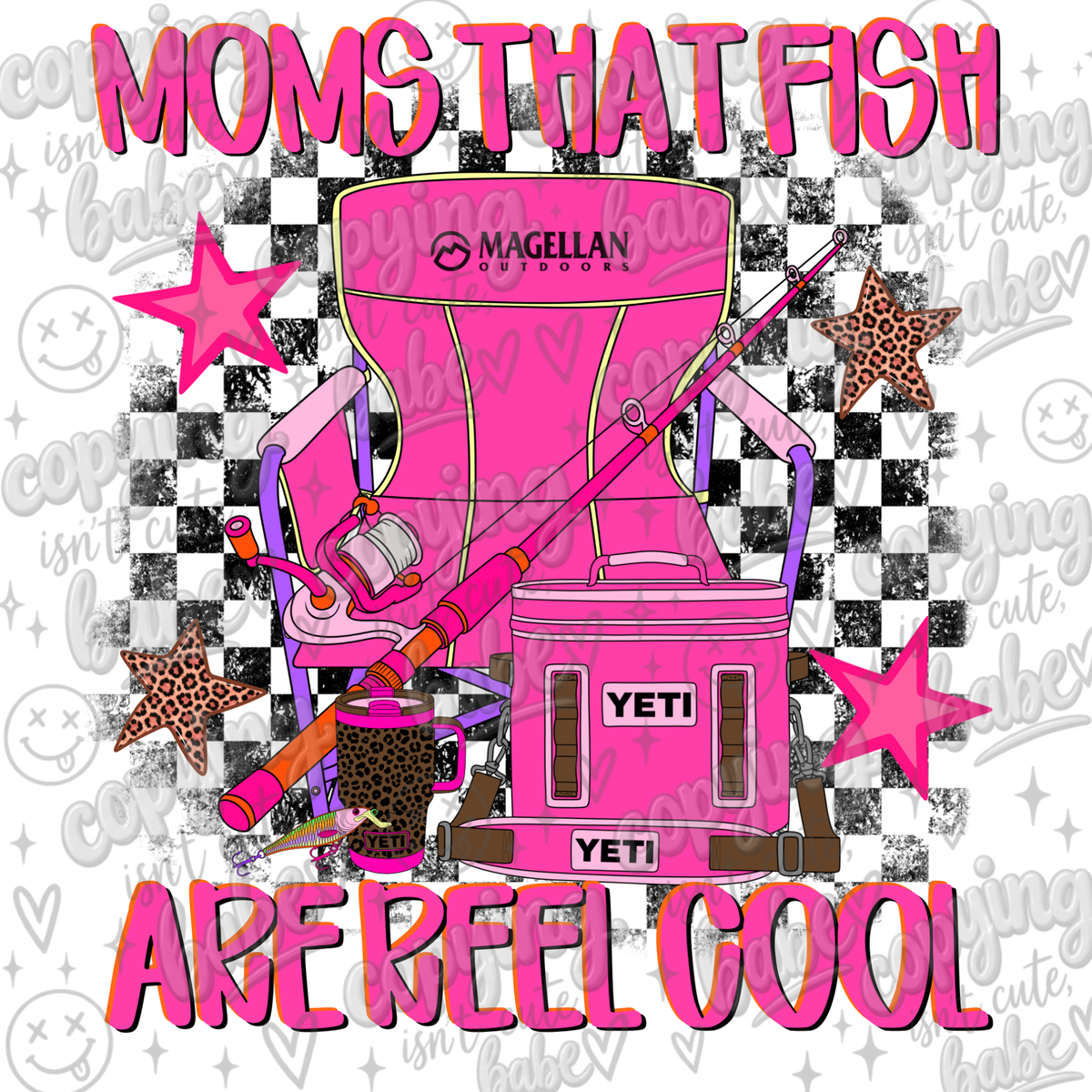 Mom’s that fish are reel cool