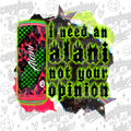 I need an Alani not your opinion PNG