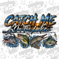 Catch me on the lake fishing PNG
