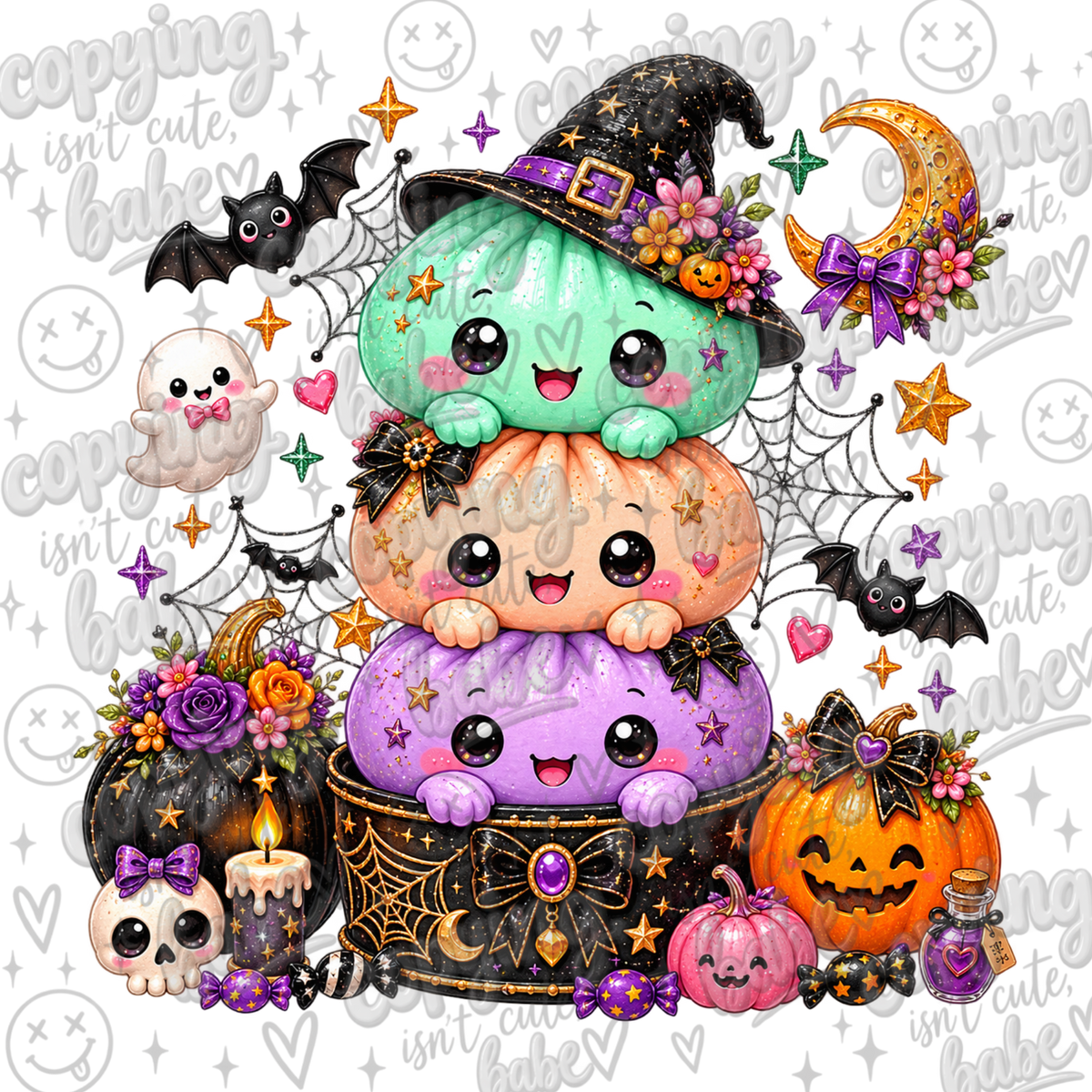 Spooky dumplings PNG