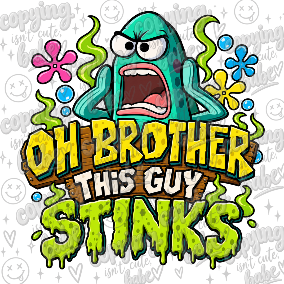 Oh brother, this guy stinks PNG