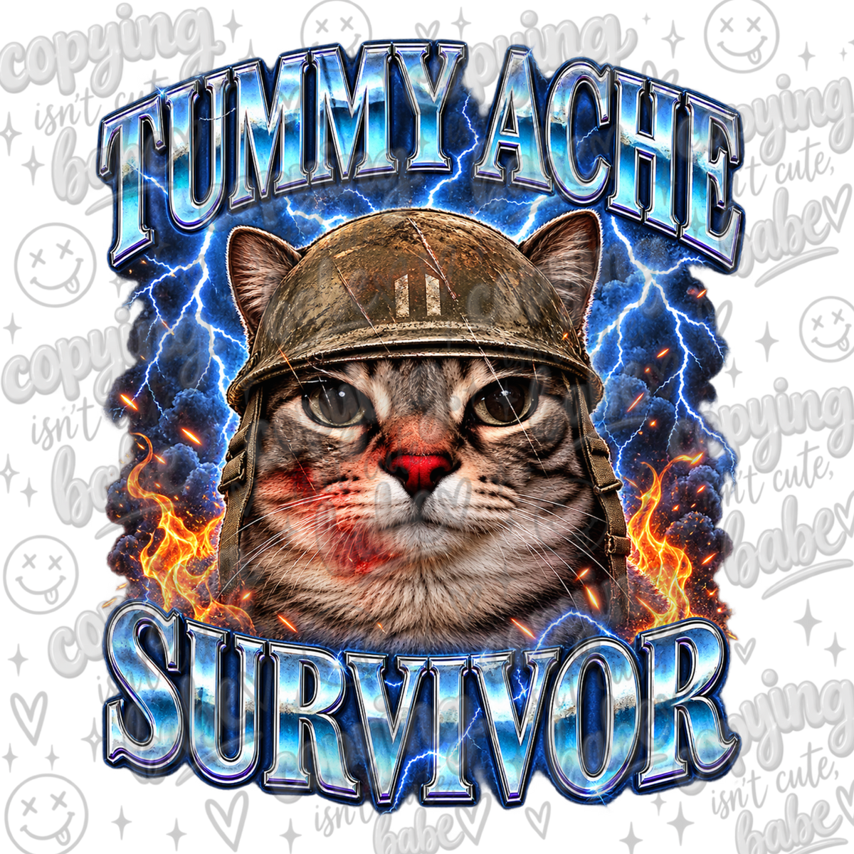 Tummy ache Survivor png