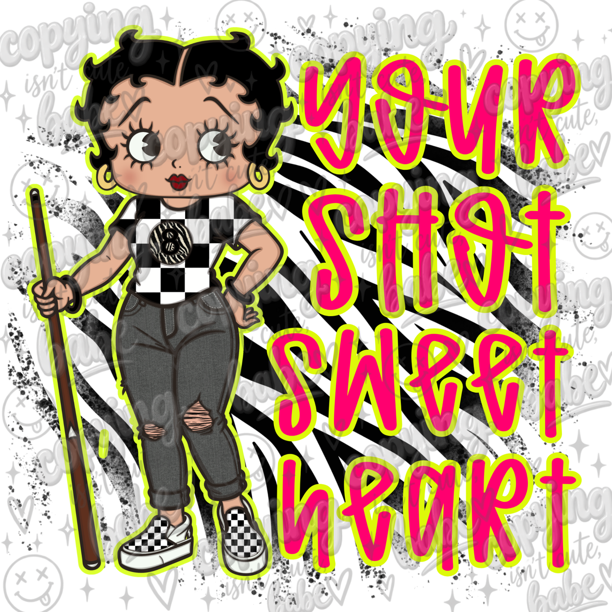 Your shot sweetheart PNG