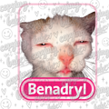 Benadryl kitty PNG