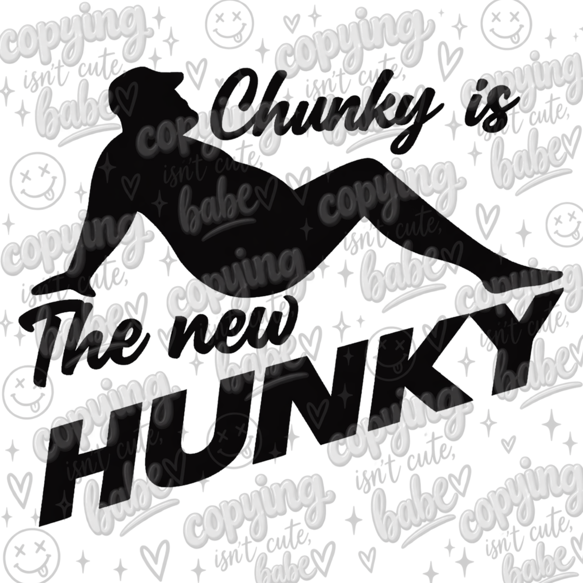 Chunky is the new hunky PNG