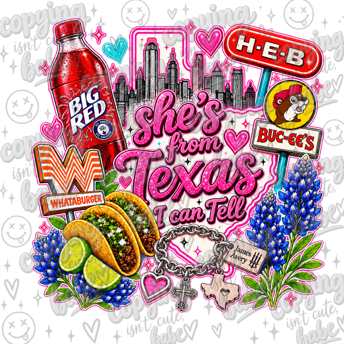 She’s from Texas. I can tell PNG.
