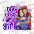 One less lonely, girl, PNG