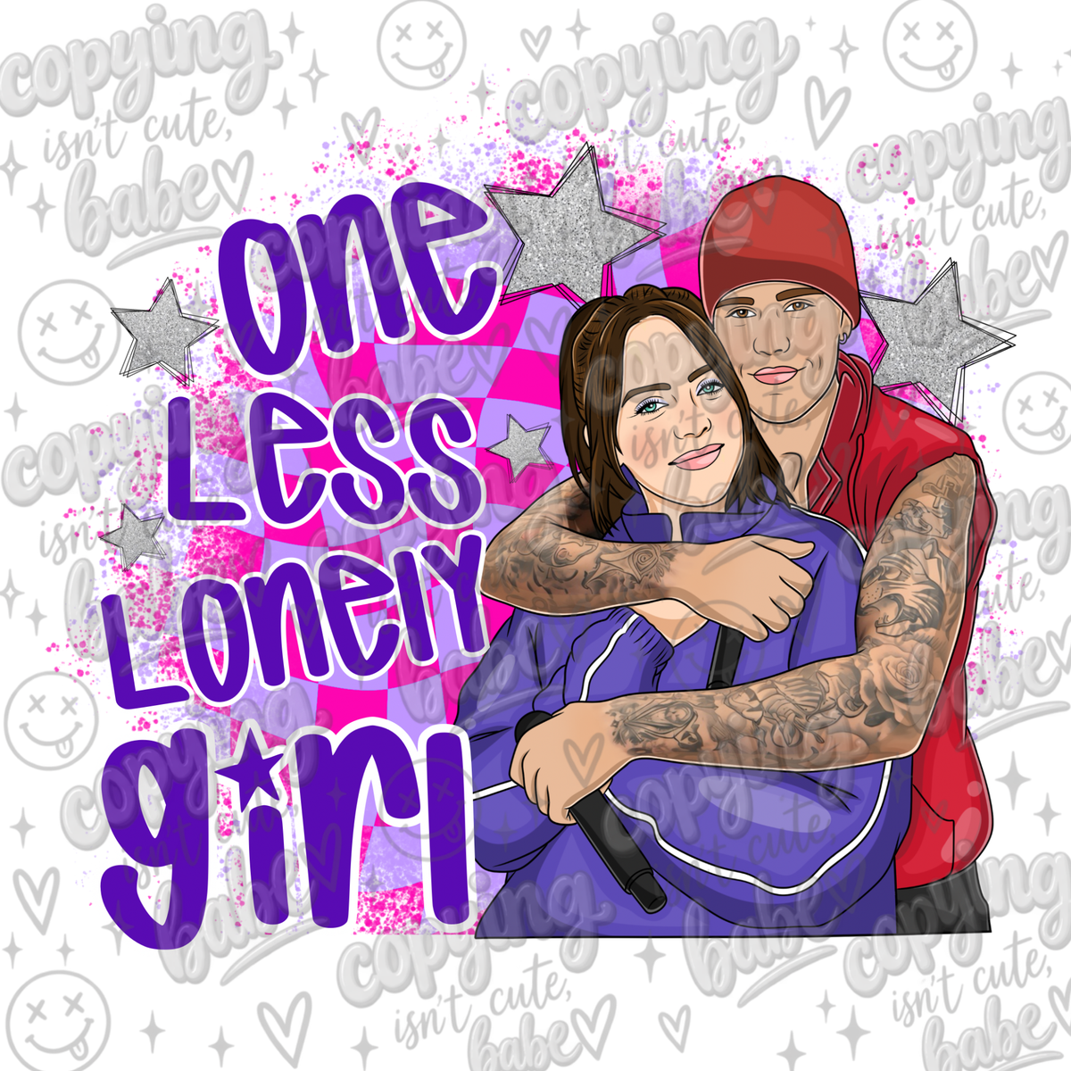 One less lonely, girl, PNG