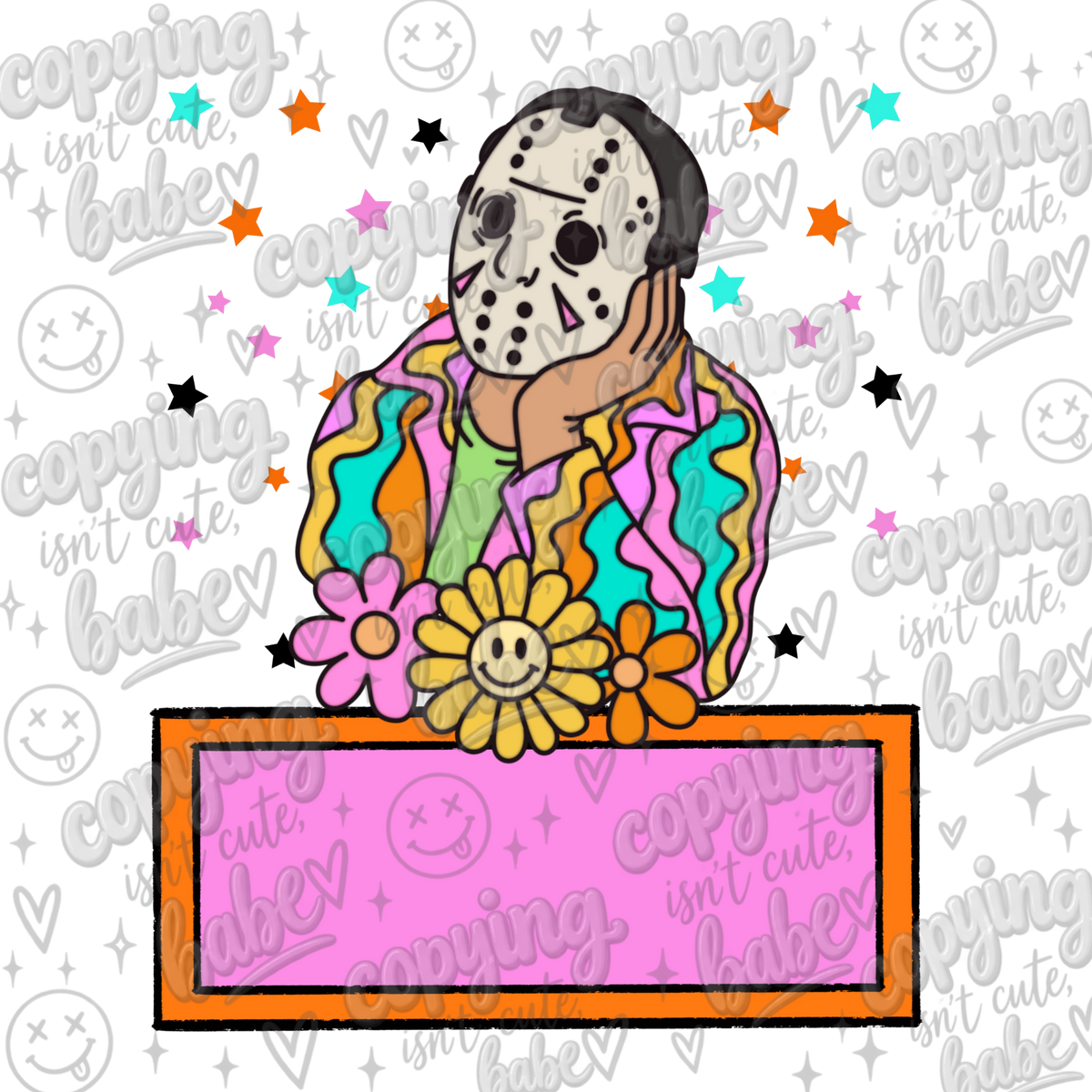 Halloween Name Plate PNG